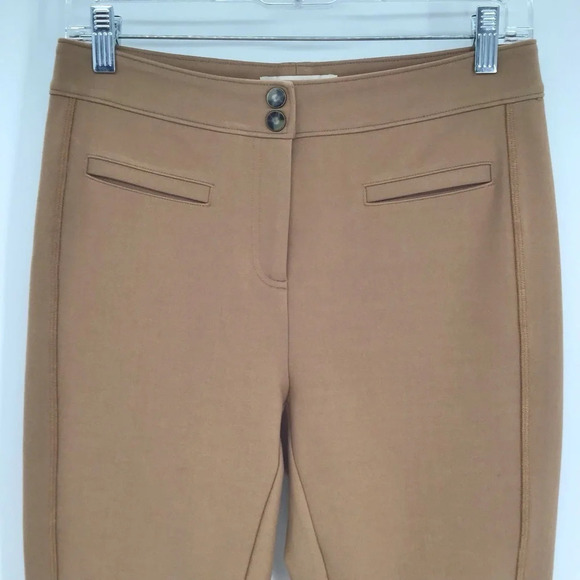 Etcetera Ponte Riding Equestrian Leggings Dressage Tan Size 2 - Picture 4 of 10